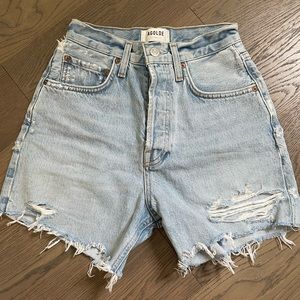 Agolde parker long shorts size 23